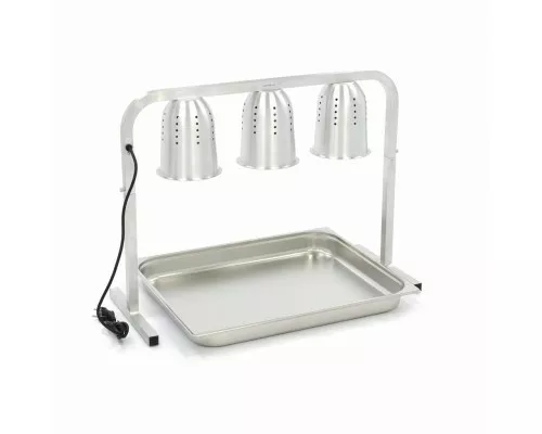 Heating Lamp - 3 Lamps - incl 3 Lamps and 1 x 1/2 GN Container Heating Lamp - 3 Lamps - incl 3 Lamps and 1 x 2/1 GN Container