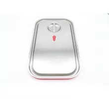 Gastronorm Lid - 1/1 GN - Stainless Steel - Airtight Seal