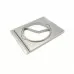 Pearl Round Tray Ø 220 mm - Medium - 2 Compartments