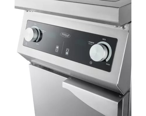 Cooker - 2 Burners - Induction - 70cm Deep - with Stand, Maxima, 09371012, Induction cookers Buy Cooker - 2 Burners - Induction - 70cm Deep - with Stand, Maxima, 09371012