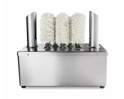 Glass Polisher - 8 Brushes - 600 Glasses/Hour Glass Polisher - 8 Brushes - 600 Glasses/Hour