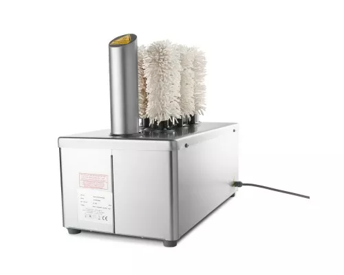 Glass Polisher - 8 Brushes - 600 Glasses/Hour Glass Polisher - 8 Brushes - 600 Glasses/Hour