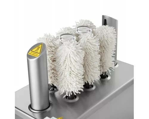Glass Polisher - 8 Brushes - 600 Glasses/Hour Glass Polisher - 8 Brushes - 600 Glasses/Hour