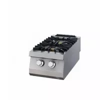 Premium Cooker - 2 Burners - Single Unit - 90cm Deep - Gas