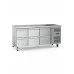 Counter Fridge - 180cm - 3 Doors