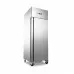 Fridge - 700L - 3 Adjustable Shelves (2/1GN) - on Wheels - Stainless Steel