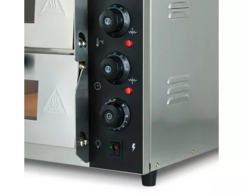 Pizza Oven - Fits 2 x Ø40cm Pizzas - Double Deck, Maxima, 09362155, Pizza ovens Buy Pizza Oven - Fits 2 x Ø40cm Pizzas - Double Deck, Maxima, 09362155