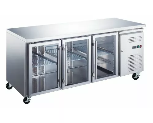 Counter Fridge - 180cm - 3 Glass Doors Counter Fridge - 180cm - 3 Glass Doors