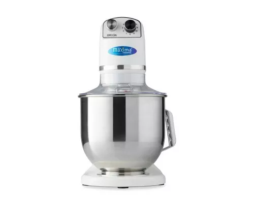 Stand Mixer - 7L - Up to 2kg Dough - White, Maxima, 09300154