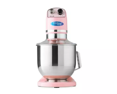 Stand Mixer - 7L - Up to 2kg Dough - Pink, Maxima, 09300151, Planetary mixers Buy Stand Mixer - 7L - Up to 2kg Dough - Pink, Maxima, 09300151