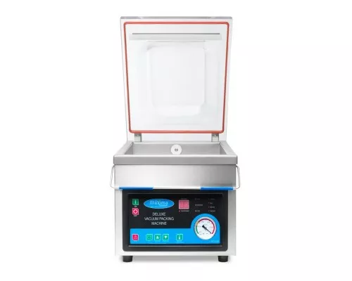 Vakuuma iepakošanas iekārta - 26cm blīvējums - W28 x D38,5cm x H9 kamera, Maxima, 09300216, Iepakošana vakuumā Pirkt Vakuuma iepakošanas iekārta - 26cm blīvējums - W28 x D38,5cm x H9 kamera, Maxima, 09300216