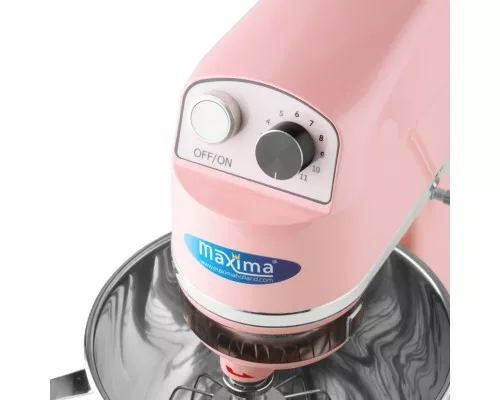 Stand Mixer - 7L - Up to 2kg Dough - Pink, Maxima, 09300151, Planetary mixers Buy Stand Mixer - 7L - Up to 2kg Dough - Pink, Maxima, 09300151