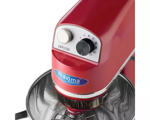 Stand Mixer - 7L - Up to 2kg Dough - Raspberry Red, Maxima, 09360760, Planetary mixers Buy Stand Mixer - 7L - Up to 2kg Dough - Raspberry Red, Maxima, 09360760