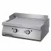Premium Griddle - гладкий хром - двойной блок - глубина 90 см - электрический, Maxima, 09398585