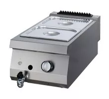 Premium Bain Marie - Single Unit - 90cm Deep - Gas