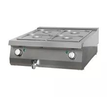 Premium Bain Marie - Double Unit - 90cm Deep - Electric