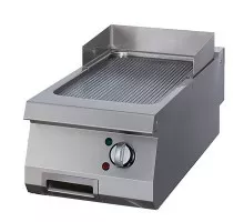 Premium Griddle - Grooved Chrome -  Single Unit - 90cm Deep - Electric