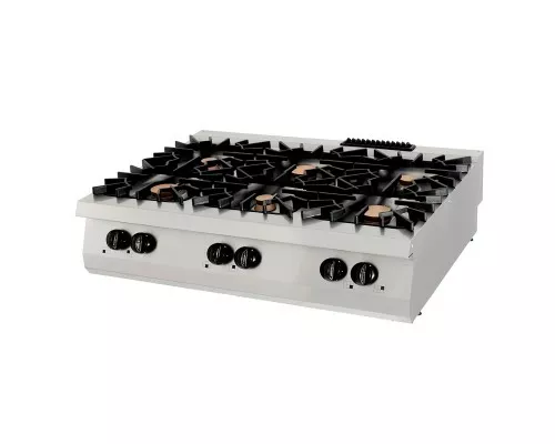 Premium Cooker - 6 Burners - Triple Unit - 90cm Deep - Gas Premium Cooker - 6 Burners - Triple Unit - 90cm Deep - Gas
