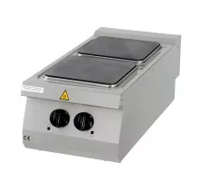 Premium Cooker - 2 Burners - Single Unit - 90cm Deep - Electric