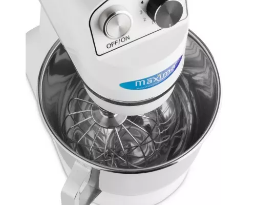 Stand Mixer - 7L - Up to 2kg Dough - White, Maxima, 09300154