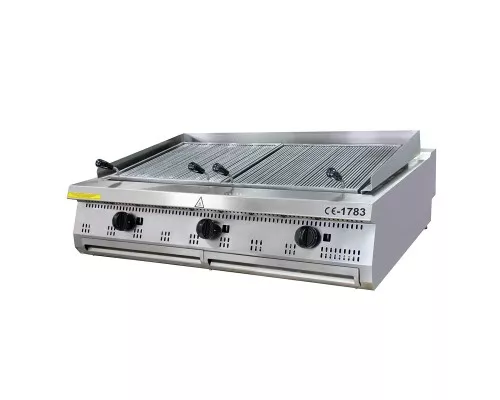 Premium Chargrill - 3 зоны - тройной блок - глубина 90 см - газ, Maxima, 09398593, Линия 900 Купить Premium Chargrill - 3 зоны - тройной блок - глубина 90 см - газ, Maxima, 09398593