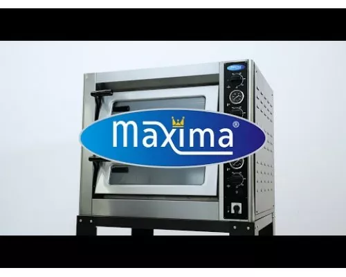 Pizza Oven - Fits 4 x Ø30cm Pizzas - Double Deck, Maxima, 09370030, Pizza ovens Buy Pizza Oven - Fits 4 x Ø30cm Pizzas - Double Deck, Maxima, 09370030