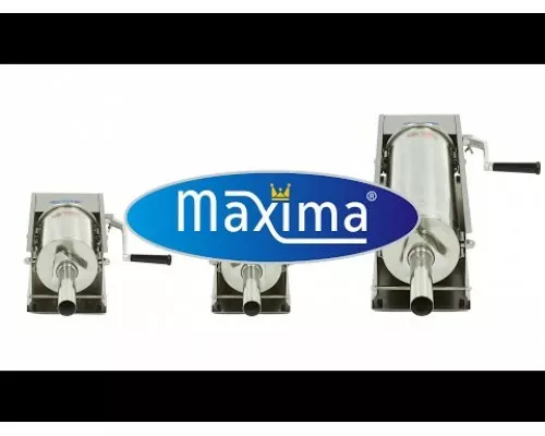 Sausage Stuffer - 5L - Horizontal - incl 4 Filling Tubes Sausage Stuffer - 5L - Horizontal - incl 4 Filling Tubes