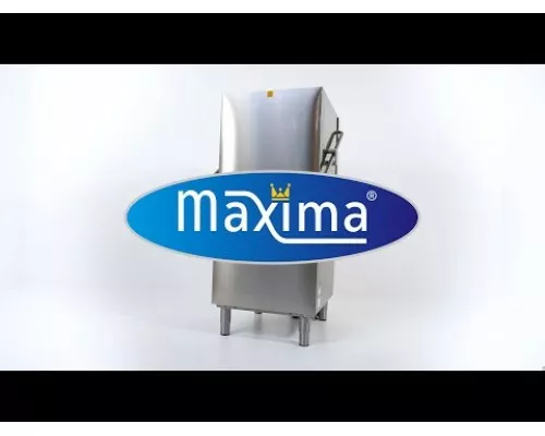 Проходная посудомоечная машина - 50x50 см - со сливом, ополаскивателем и мыльным насосом - 400 В, Maxima, 09240080, Купольные посудомоечные машины Купить Проходная посудомоечная машина - 50x50 см - со сливом, ополаскивателем и мыльным насосом - 400 В, Maxima, 09240080