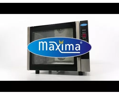 Kombinētā tvaika krāsns - Piemērota 6 paplātēm (1/1 GN / 60 x 40 cm) - Digitālais displejs - 400 V, Maxima, 08500209, Universālās krāsnis GN 1/1 un 60×40 Pirkt Kombinētā tvaika krāsns - Piemērota 6 paplātēm (1/1 GN / 60 x 40 cm) - Digitālais displejs - 400 V, Maxima, 08500209