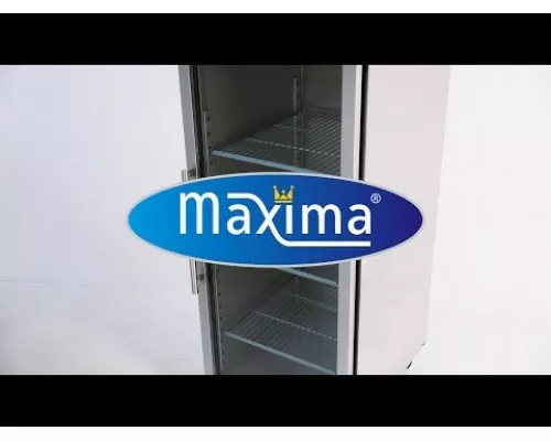 Fridge - 600L - 3 Adjustable Shelves (2/1GN) - Stainless Steel - with Glass Door Fridge - 600L - 3 Adjustable Shelves (2/1GN) - Stainless Steel - with Glass Door