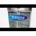 Freezer - 1200L - 6 Adjustable Shelves (2/1GN) - Stainless Steel - with Glass Door