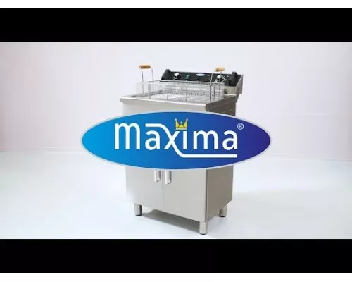 Deep Fryer - 35L - 1 Basket - with Drain Tap - 400V, Maxima, 09365233, Deep fryers Buy Deep Fryer - 35L - 1 Basket - with Drain Tap - 400V, Maxima, 09365233