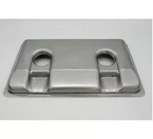 M700 GAS COOKER 80X70 - S/S Burner Base With Pilot Opening