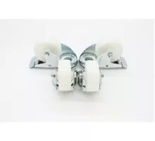 Wheels set for Table Steamer - 2 with brackes - 4.3 Inch / 11 cm