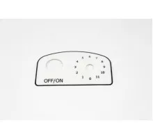 MPM7 - Label For Control Panel #10