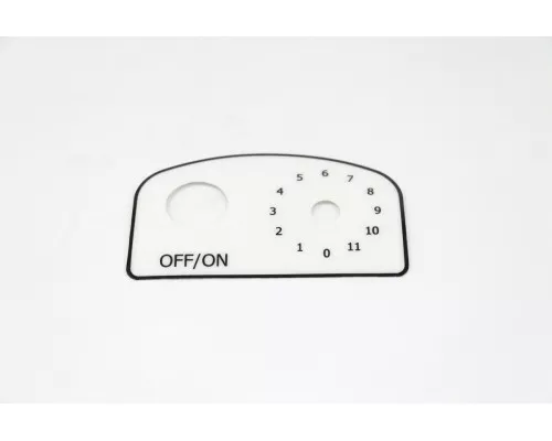MPM7 - Label For Control Panel #10 MPM7 - Label For Control Panel #10