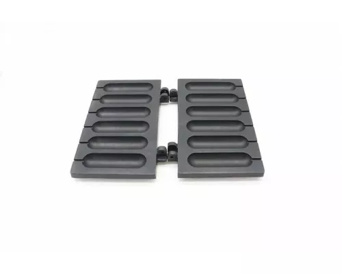 HOT DOG SMOOTH - Hot Plates (Set Of 2) HOT DOG SMOOTH - Hot Plates (Set Of 2)