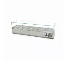Countertop Prep Fridge - 150cm - Fits 6 x 1/3 GN