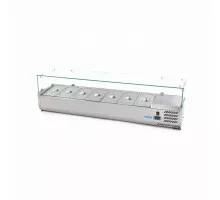Countertop Prep Fridge - 160cm - Fits 7 x 1/3 GN