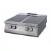 Heavy Duty Infrared Cooker - 4 Burners - Double Unit - 70cm Deep - Electric