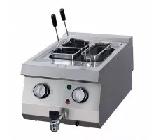 Lieljaudas makaronu vārītājs - 1 x 20L - Viengabala - 70cm dziļš - Elektriskais