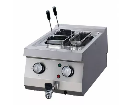 Heavy Duty Pasta Cooker - 1 x 20L - Single Unit - 70cm Deep - Electric Heavy Duty Pasta Cooker - 1 x 20L - Single Unit - 70cm Deep - Electric