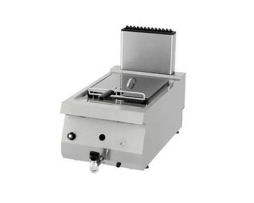 Heavy Duty Deep Fryer - 1 x 12L - Single Unit - 70cm Deep - with Drain Tap - Gas {Smagās Deep Fryer - 1 x 12L - viena vienība - 70cm dziļs - ar aizplūdes krānu - Gāze}