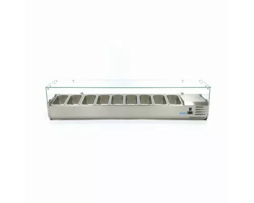 Countertop Prep Fridge - 200cm - Fits 9 x 1/3 GN, Maxima, 09400335, Ingredients Showcase Buy Countertop Prep Fridge - 200cm - Fits 9 x 1/3 GN, Maxima, 09400335