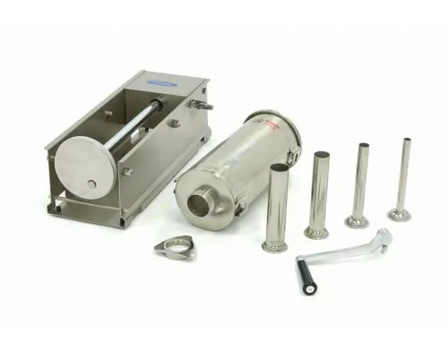 Sausage Stuffer - 5L - Horizontal - incl 4 Filling Tubes Sausage Stuffer - 5L - Horizontal - incl 4 Filling Tubes