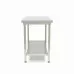Stainless Steel Table - 120 x 70cm - Adjustable Height