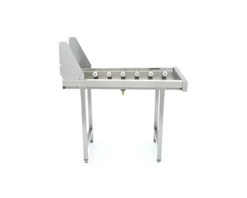Stainless Steel Straight Roller Table - for Rack Conveyor Dishwasher Stainless Steel Straight Roller Table - for Rack Conveyor Dishwasher