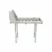 Stainless Steel Straight Roller Table - for Rack Conveyor Dishwasher