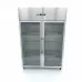 Freezer - 1200L - 6 Adjustable Shelves (2/1GN) - Stainless Steel - with Glass Door
