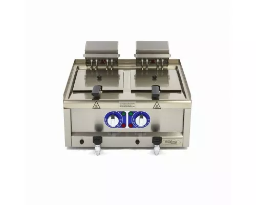 Deep Fryer - 2 x 10L - 2 Baskets - with Drain Tap - 400V Deep Fryer - 2 x 10L - 2 Baskets - with Drain Tap - 400V